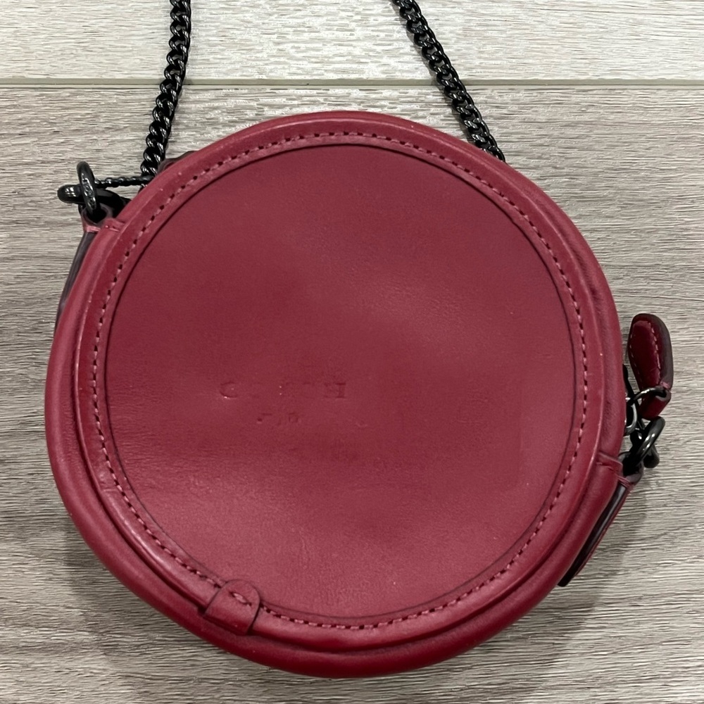 Coach Tea Rose Crossbody Bag Purse - Picture 4 of 7